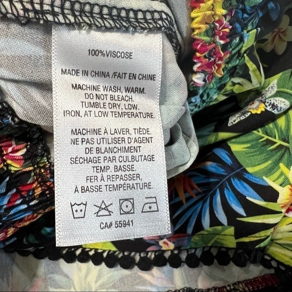 HARLOW Floral Stella Printed Bobble Shorts - Picture 5 of 5